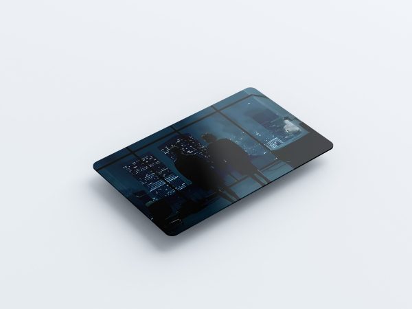 Card Skin Fight Club Credit Card Sticker Ending Scene Decal Skin Glossy or Holographic Tyler Durden  Credit Card Cover Chip Cut - Image 5