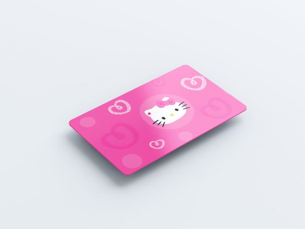 Card Skin Hello Kitty Sanrio Card Sticker Decal Skin Glossy or Holographic Cute Custom Card Credit Card Cover Chip Cut - Image 5