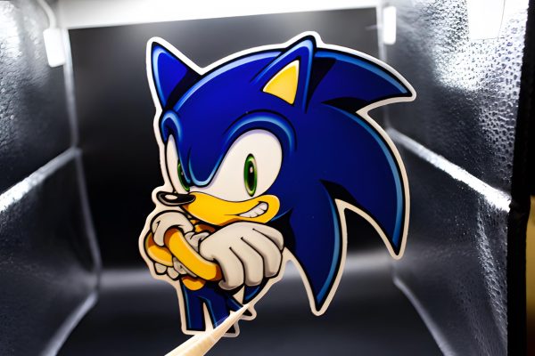 Sonic Sega 5In Car Peeker Decal Glossy or Holographic Waterproof for Laptops, Phone, Skateboard, Water Bottles, Cars, Windows - Image 8